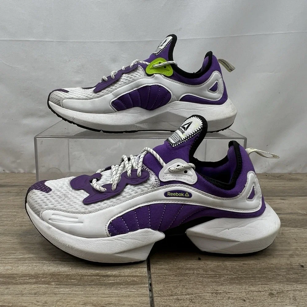 Reebok Sole Fury 00 DV9250 Womens Size 9.5 White/Purple - Picture 3 of 10